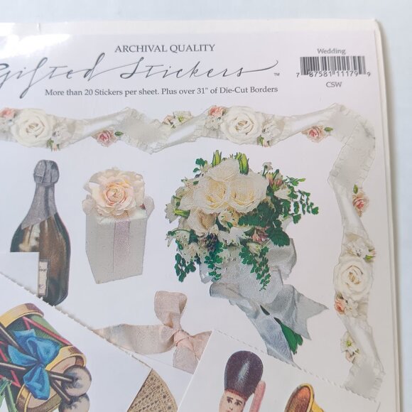 The Gifted Line by John Grossman Sticker Assortment Victorian Baby Wedding Toys - Picture 4 of 11